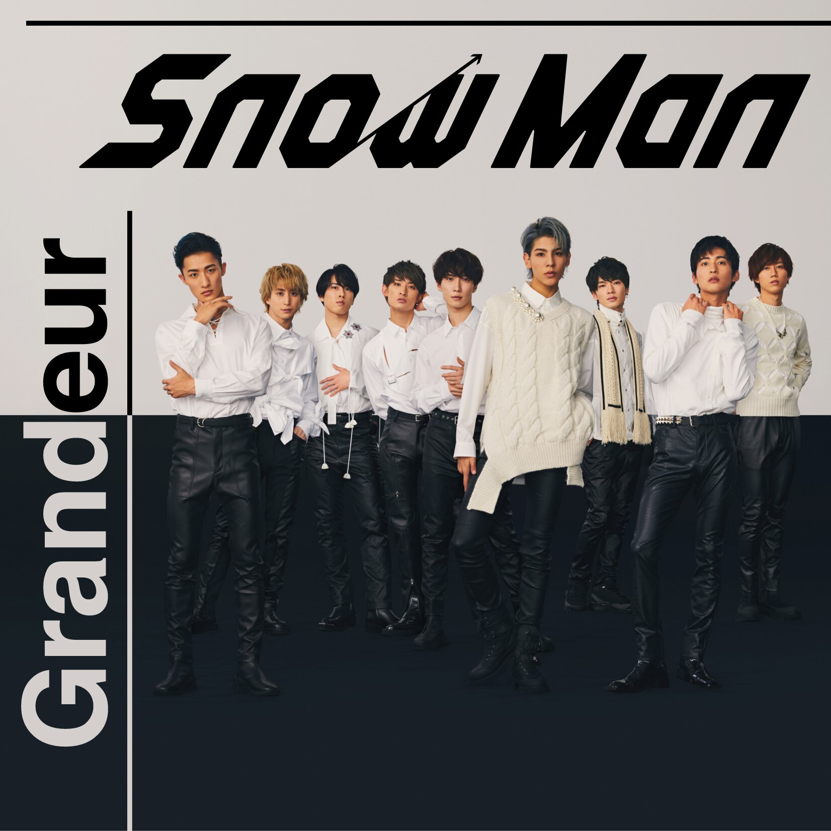 3rd Single「Grandeur」 - DISCOGRAPHY | Snow Man｜MENT RECORDING