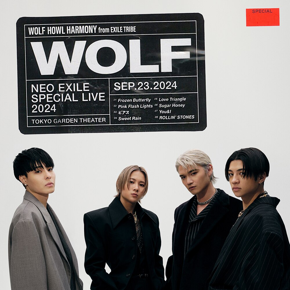 WOLF HOWL HARMONY 1st Album『WOLF』LIVE ver. ・MV ver. 収録内容