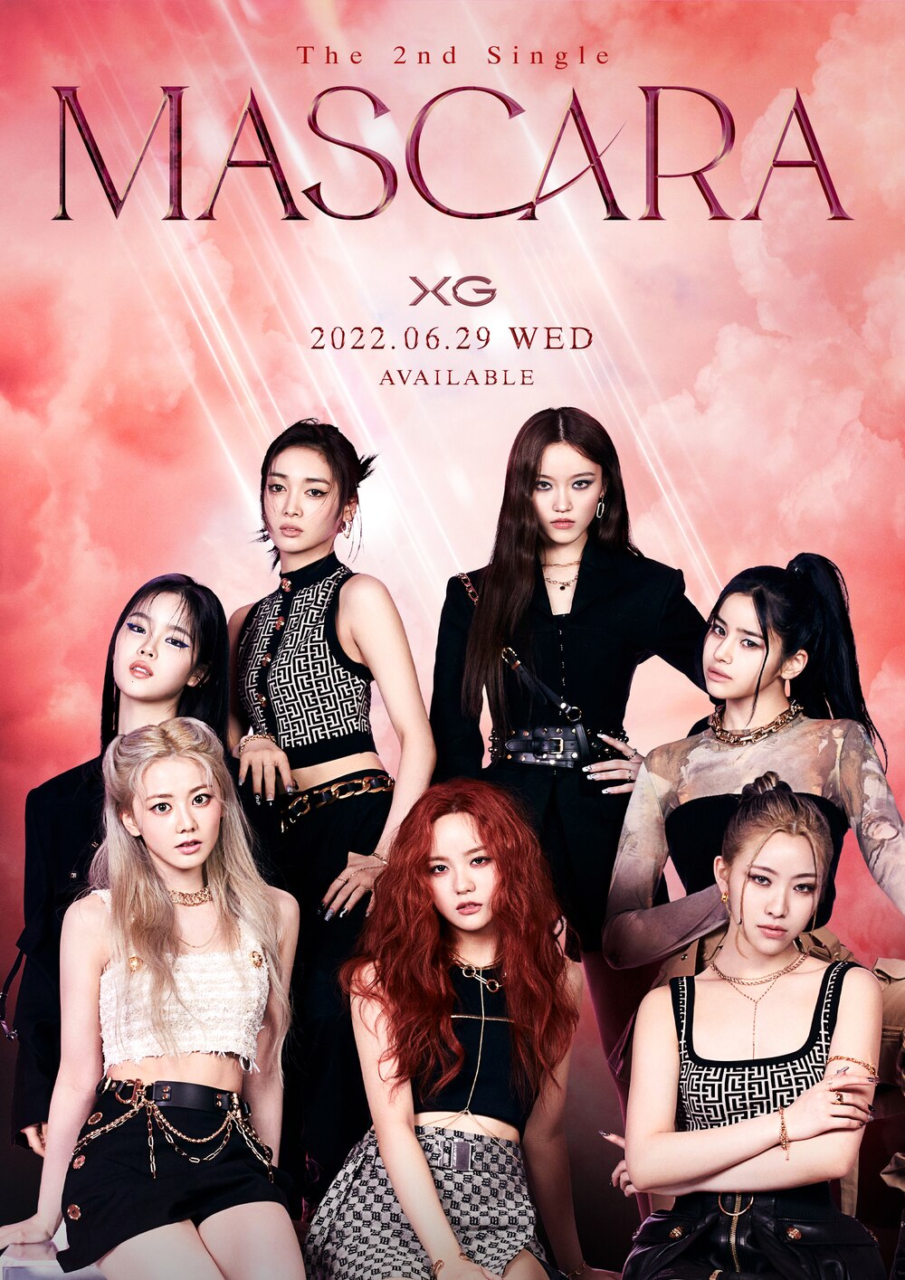 XG's 2nd Single'MASCARA' is Available on 2022.06.29 Wed --NEWS