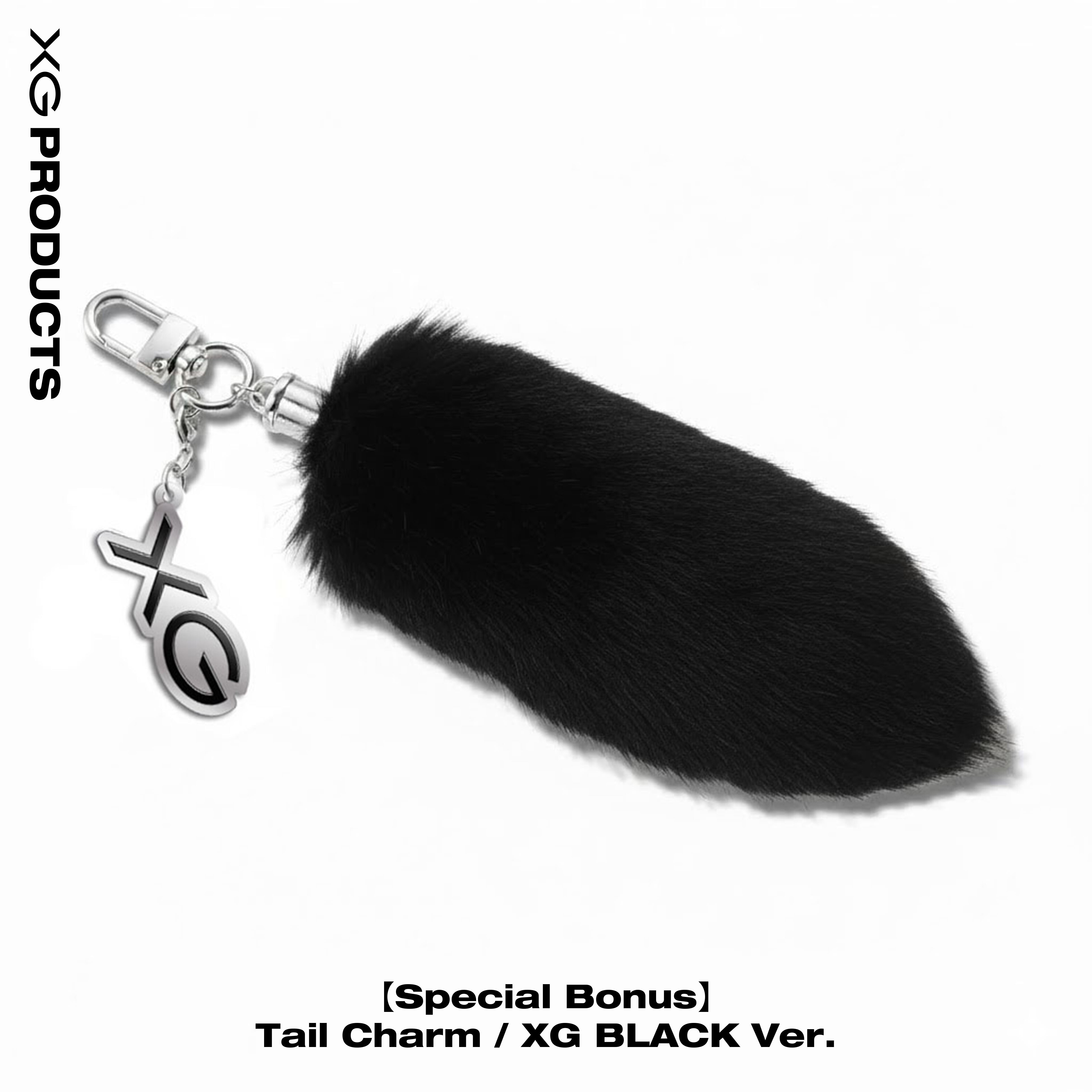 XG テイルチャームALPHAZ 黒 ブラック ALPHAZ LIMITED Tail Charm – XGALX OFFICIAL SHOP