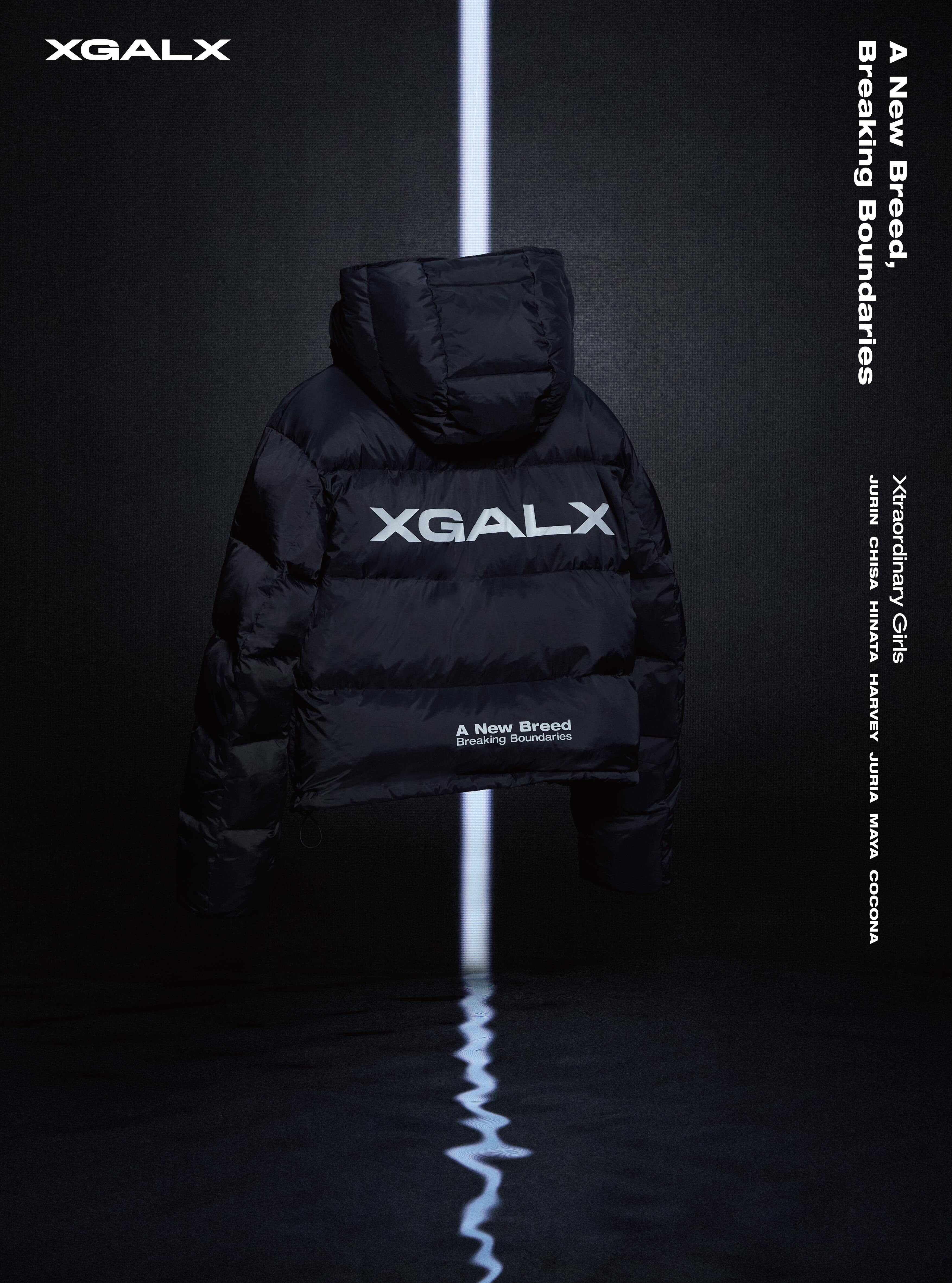 EXCLUSIVE PRODUCTS】XGALX SHORT DOWN JACKET MERCHANDISE