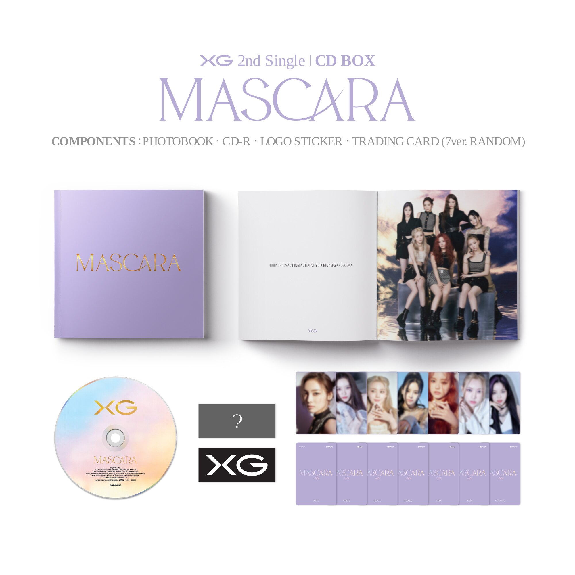 MASCARA CD BOX sets are now available! --NEWS | XG --Official Site