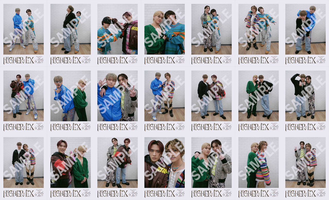 BALLISTIK BOYZ New Single『HIGHER EX』2024/5/22(水)Release