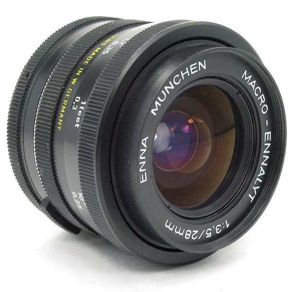 M42 Lens Database - Enna Munchen Macro-Ennalyt 28mm f/3.5-16 - M42