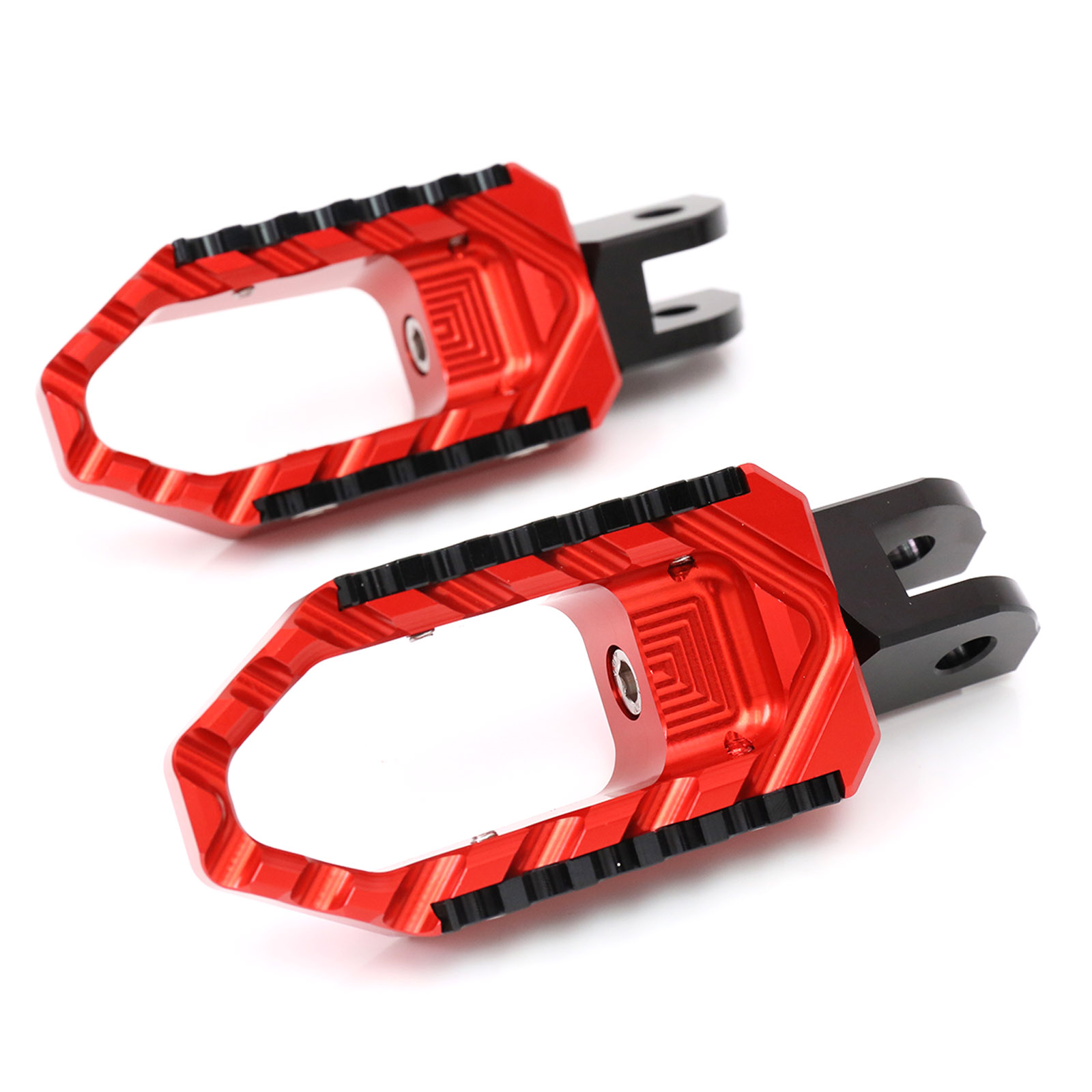 Red TRC Standard Front Wide Foot Pegs For ZX-10R 04 05 06 07 08 09