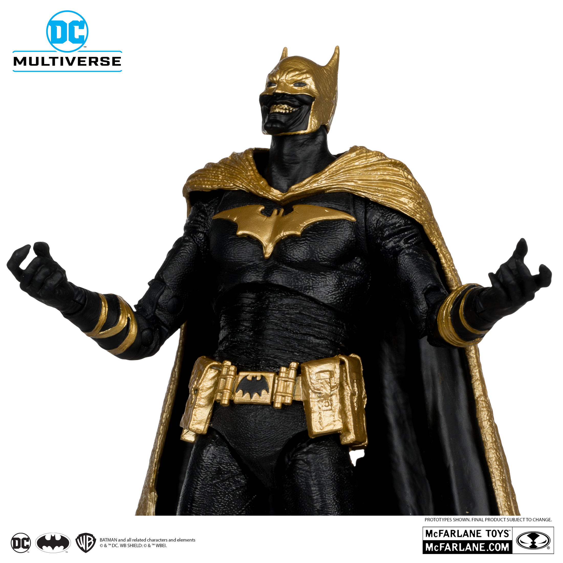 Batman of Earth-22 Infected (Dark Metal) Knightmare Edition (Gold