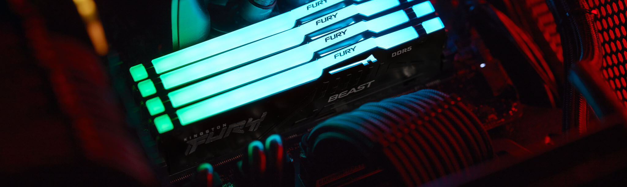 KINGSTON FURY BEAST 16GB 5600MHz DDR5 RAM