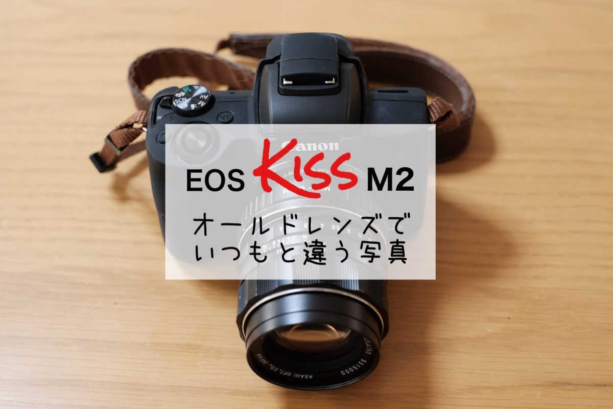 予算1.5～2万円】Kiss M2でオールドレンズ遊び！Super TAKUMAR 50mm F1
