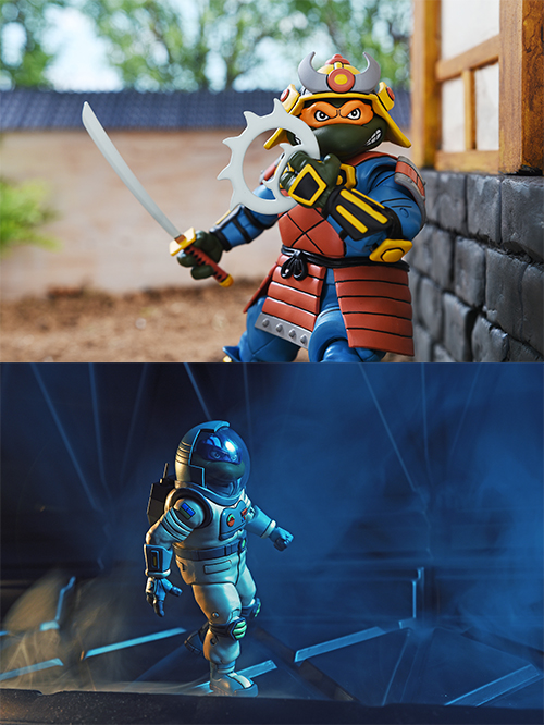 豆魚雷限定/数量限定】TMNT Cartoon animation/ サムライ・タートルズ