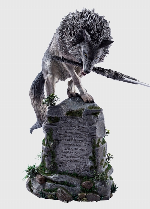 再生産】ダークソウル/ 灰色の大狼シフ スタチュー