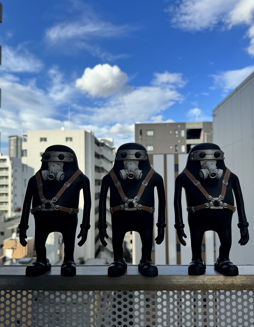 再生産】堀貴秀 films JUNK HEAD/ 3バカ 1/1 ソフビフィギュア 3体セット