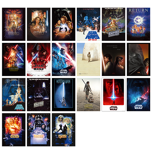 スターウォーズ サーガ/ B4ポスターセット（IPO136）