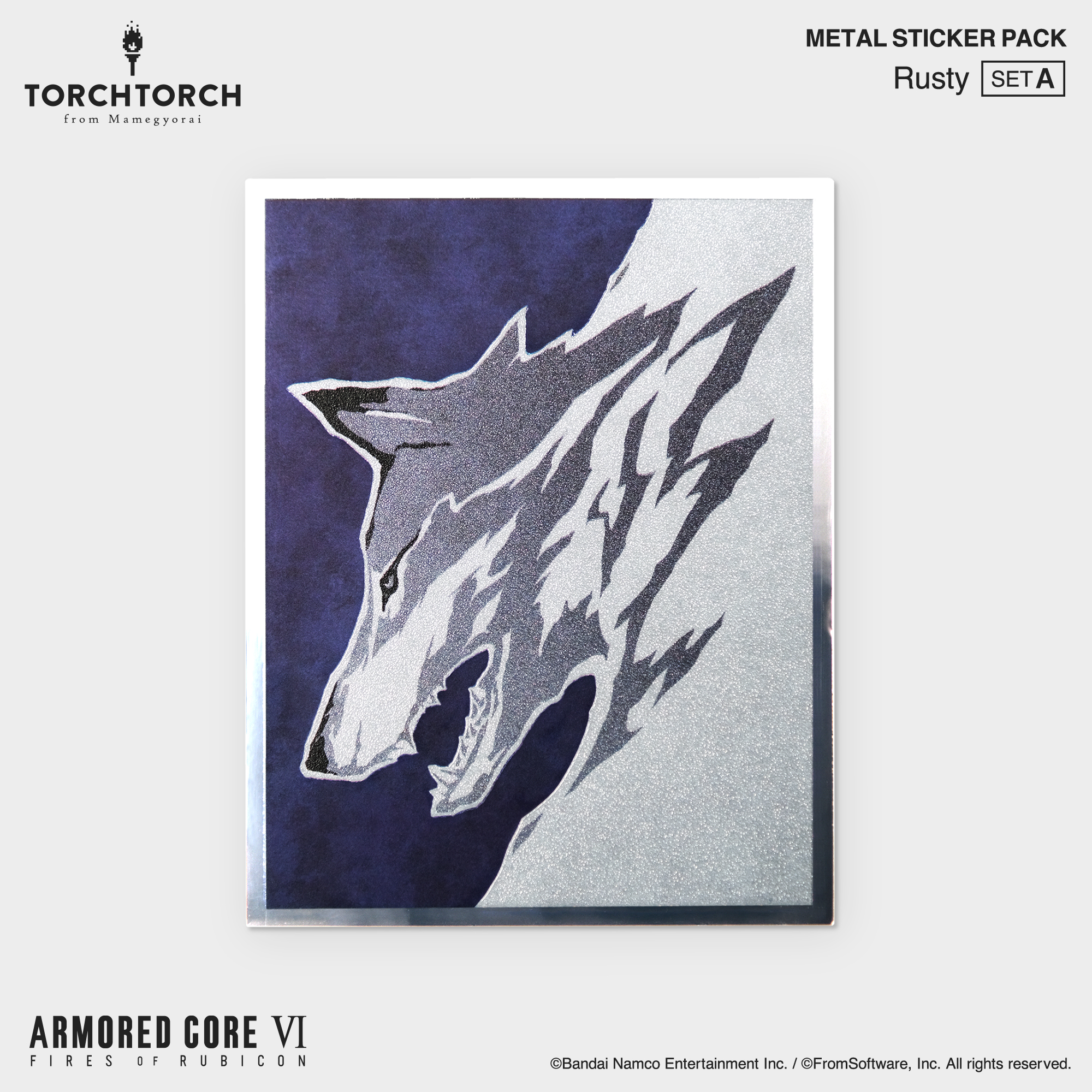 ARMORED CORE VI FIRES OF RUBICON × TORCH TORCH/ メタルステッカー