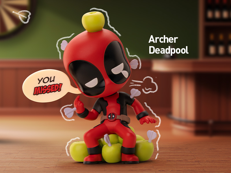 POPMART meets MARVEL/ デッドプール トレーディングフィギュア: 12個