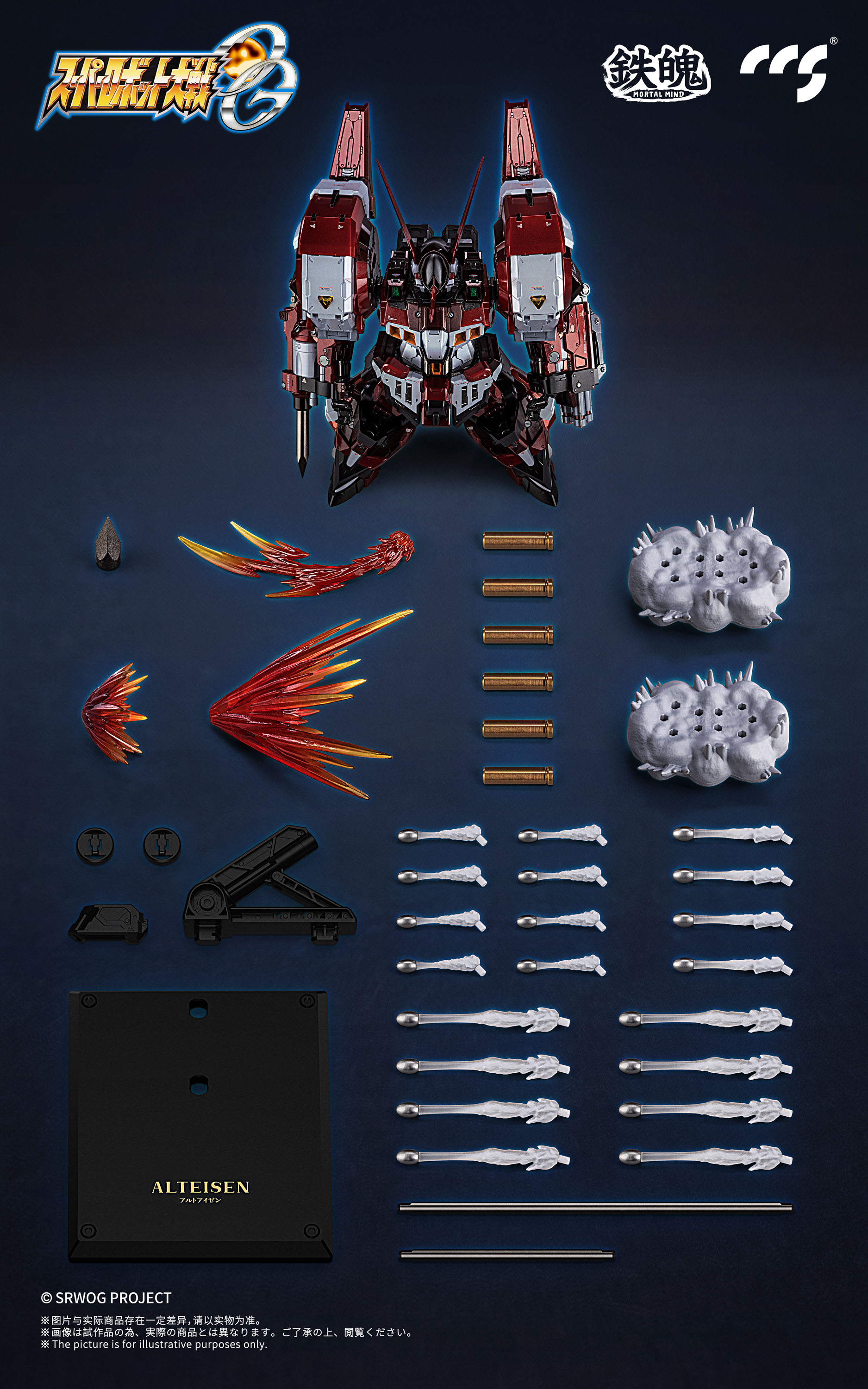 MORTAL MIND 鉄魄シリーズ/ スーパーロボット大戦OG: アルトアイゼン