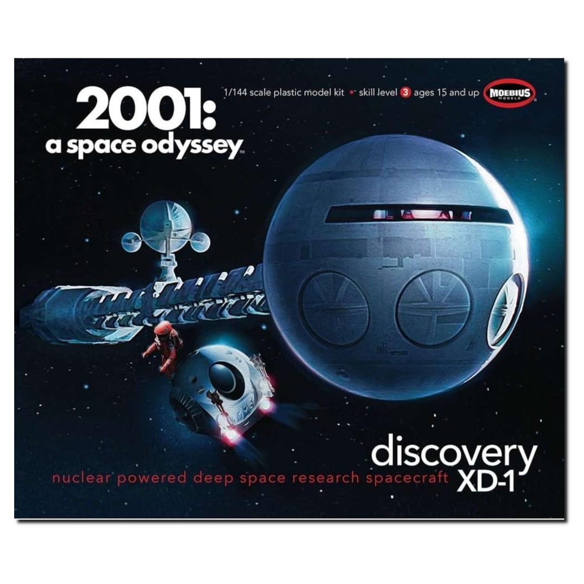再生産】2001年宇宙の旅/ ディスカバリー号 1/144 プラモデルキット