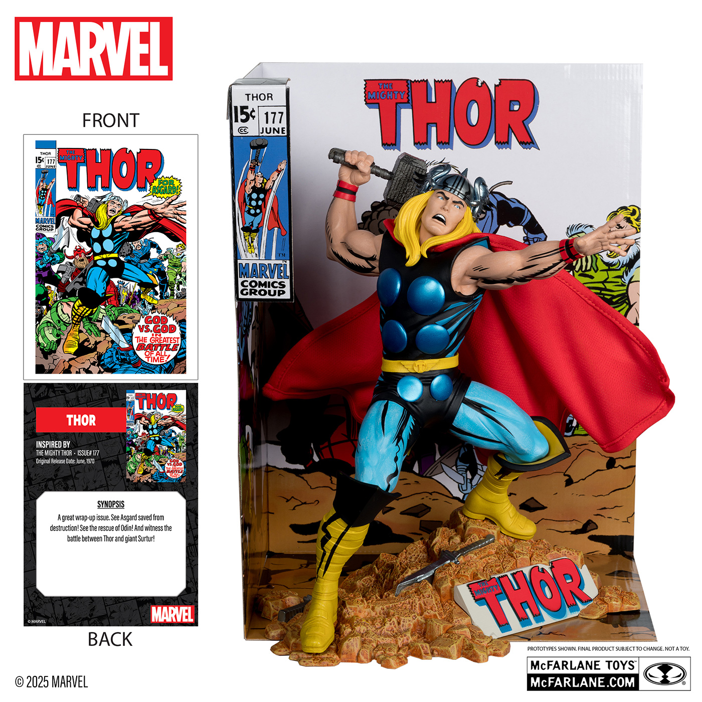 マーベルコミック/ The Mighty Thor Vol.1 #177: ソー designed by