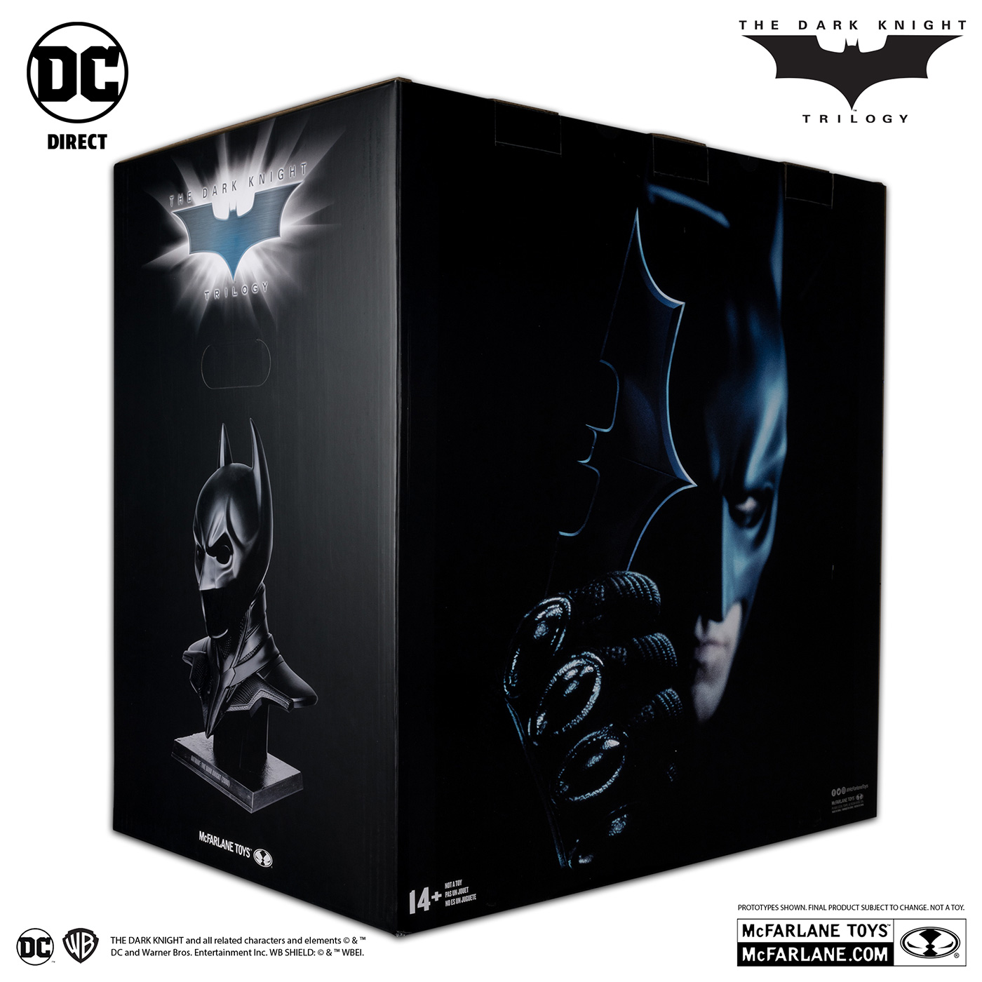 ダークナイト/ バットマン カウル 1/1 PVCレプリカ