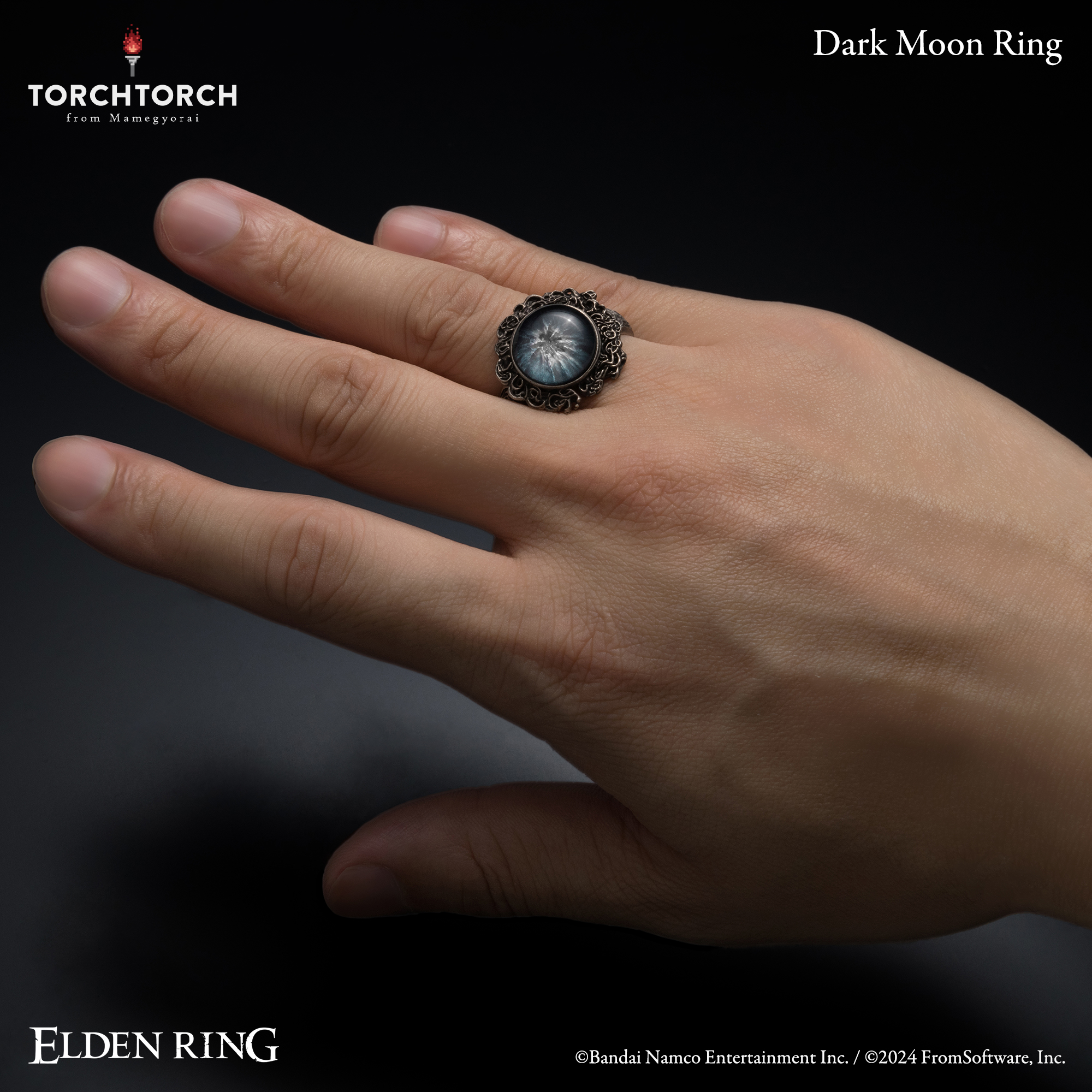 ELDEN RING × TORCH TORCH/ 暗月の指輪 6号/円周 46.1mm