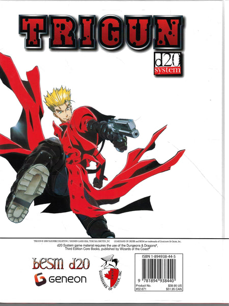 Trigun D20 RPG (Anime & Manga) BESM D20 – MantisGamingStudios