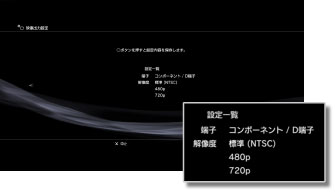 PS3™ | 映像出力設定