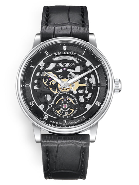 The Capital Obsidian Black – Waldhoff Timepieces