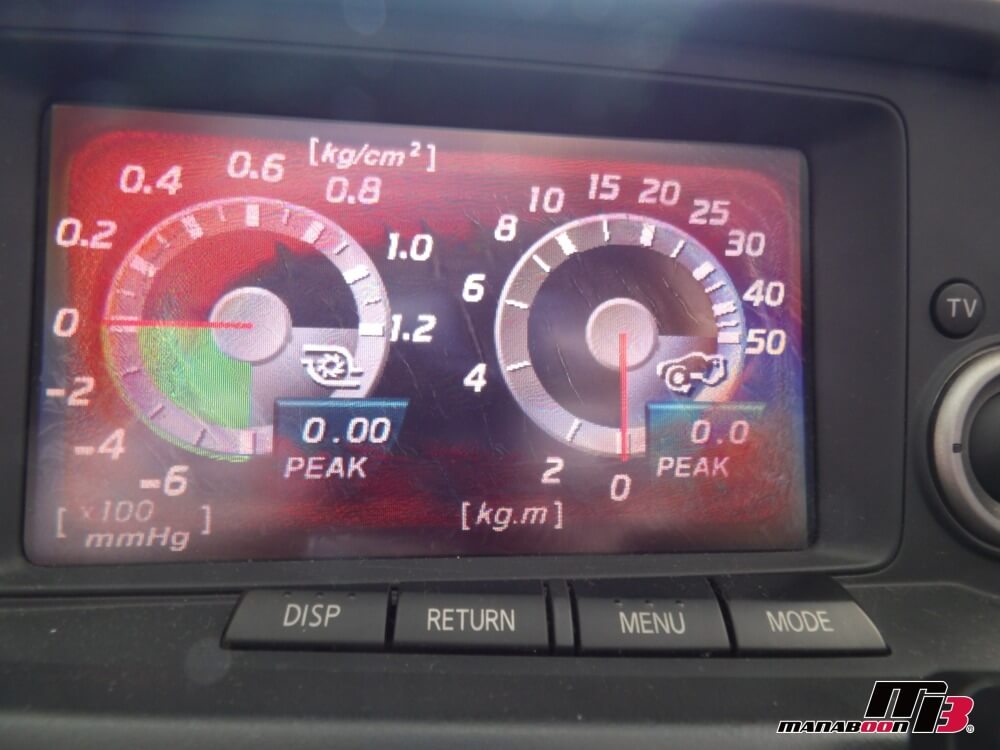 BNR34】スカイラインGT-Rのマルチファンクションディスプレイの交換