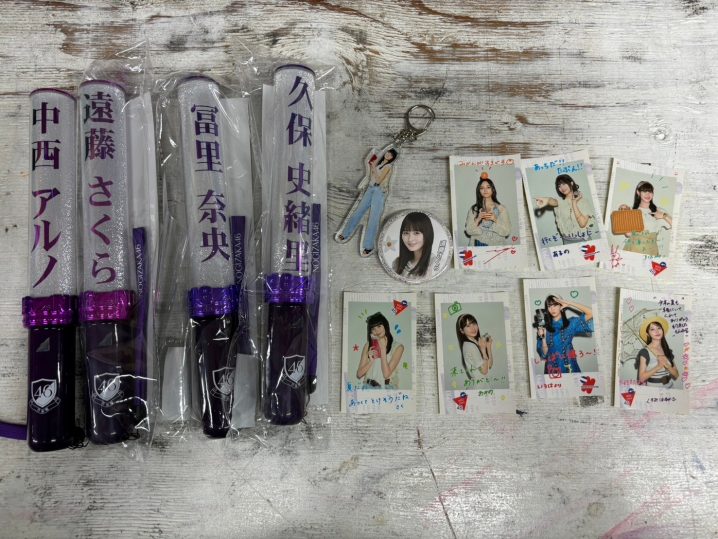 アイドル】乃木坂46 各種スティックライト、全ツグッズお売りいただき