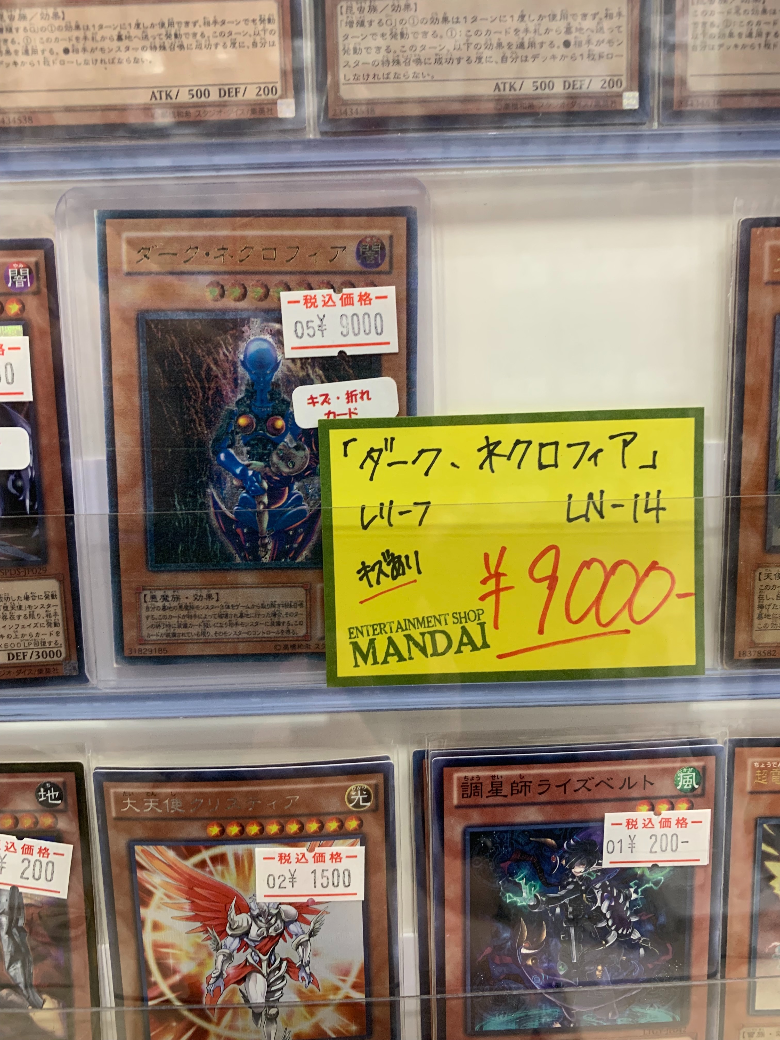 カード】本日の入荷情報！☆ダーク・ネクロフィア レリーフ☆ 遊戯王非