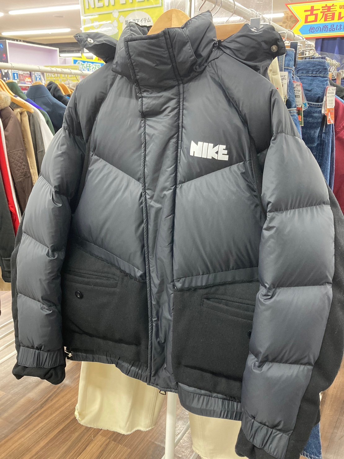 四日市日永店】古着新商品のご紹介♪◇Sacai × NIKE 20AW NRG PARKA