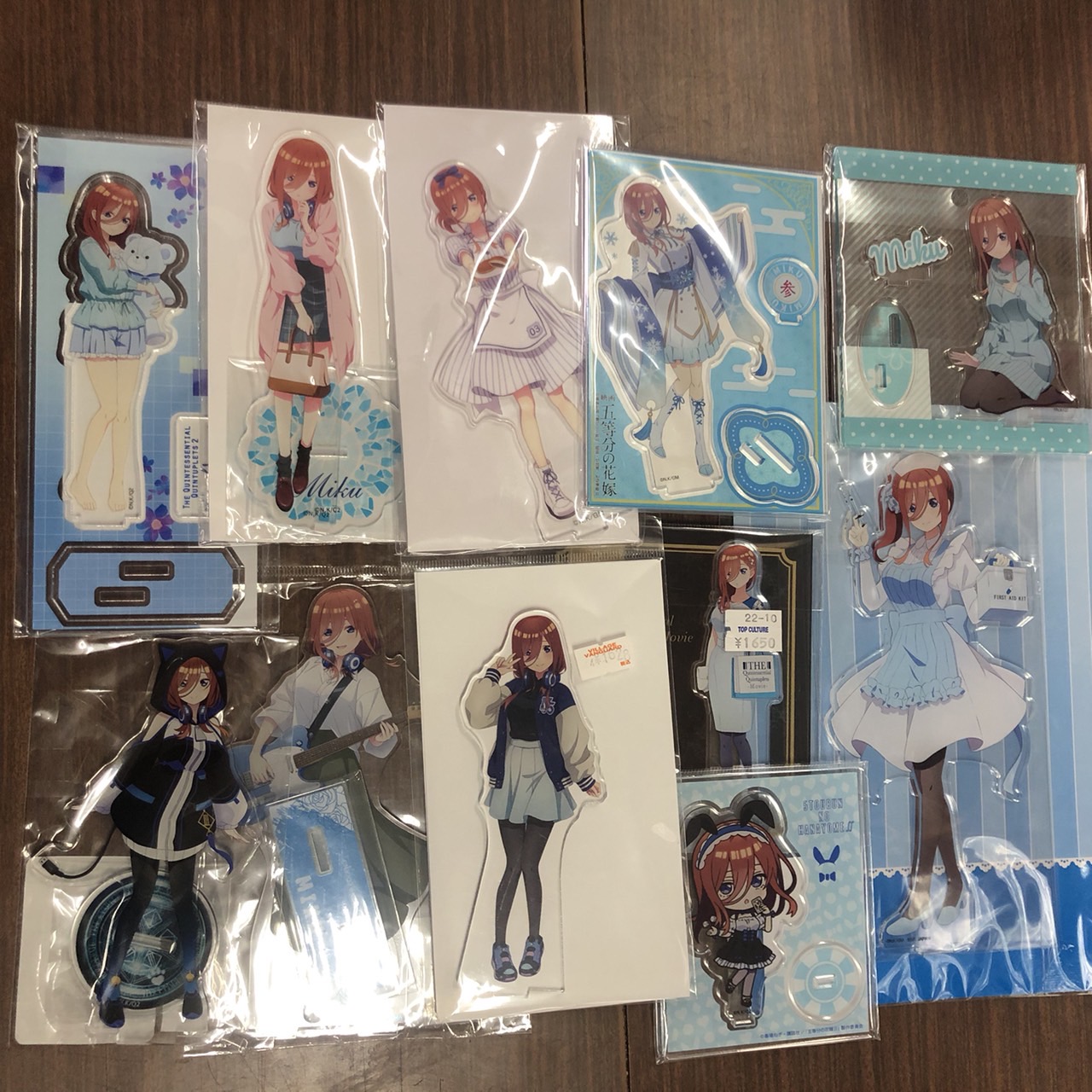 □《おもちゃ》五等分の花嫁 中野三玖 アクリルスタンド たくさん入荷