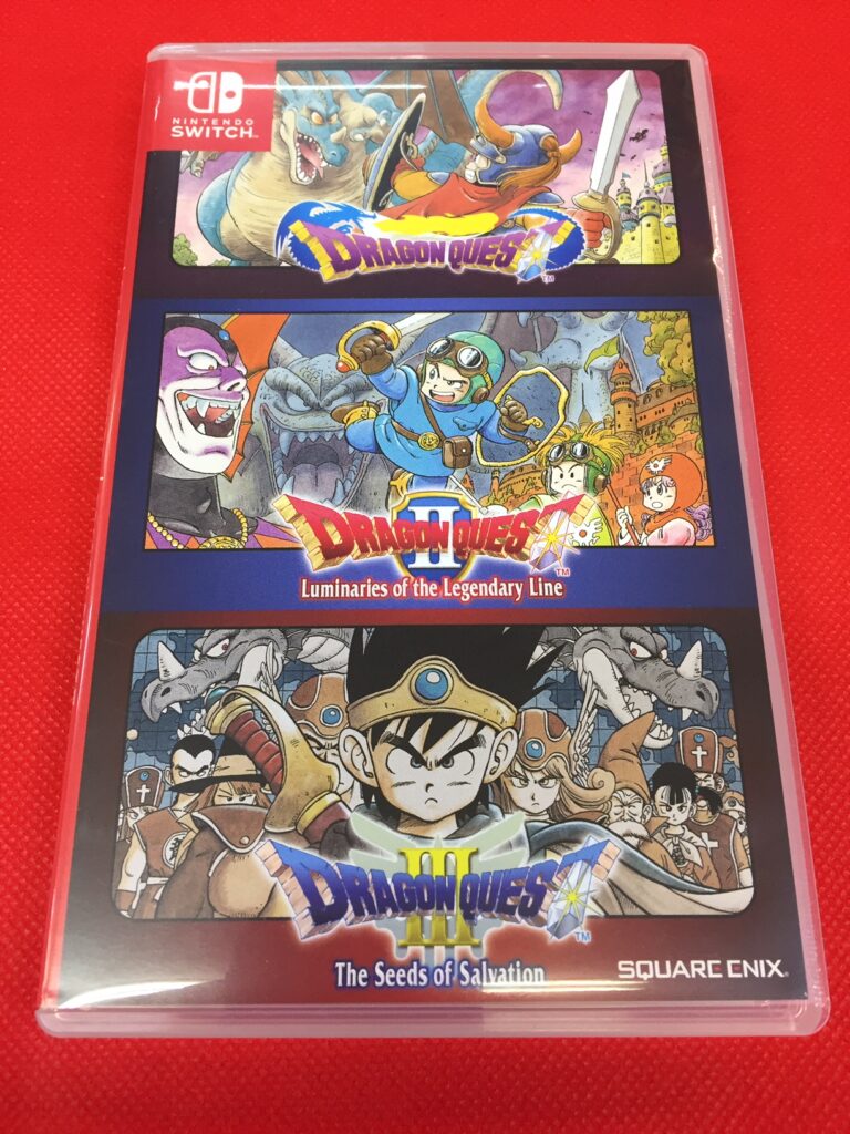 ニンテンドースイッチ 海外版『ドラゴンクエストI・II・III』入荷しま