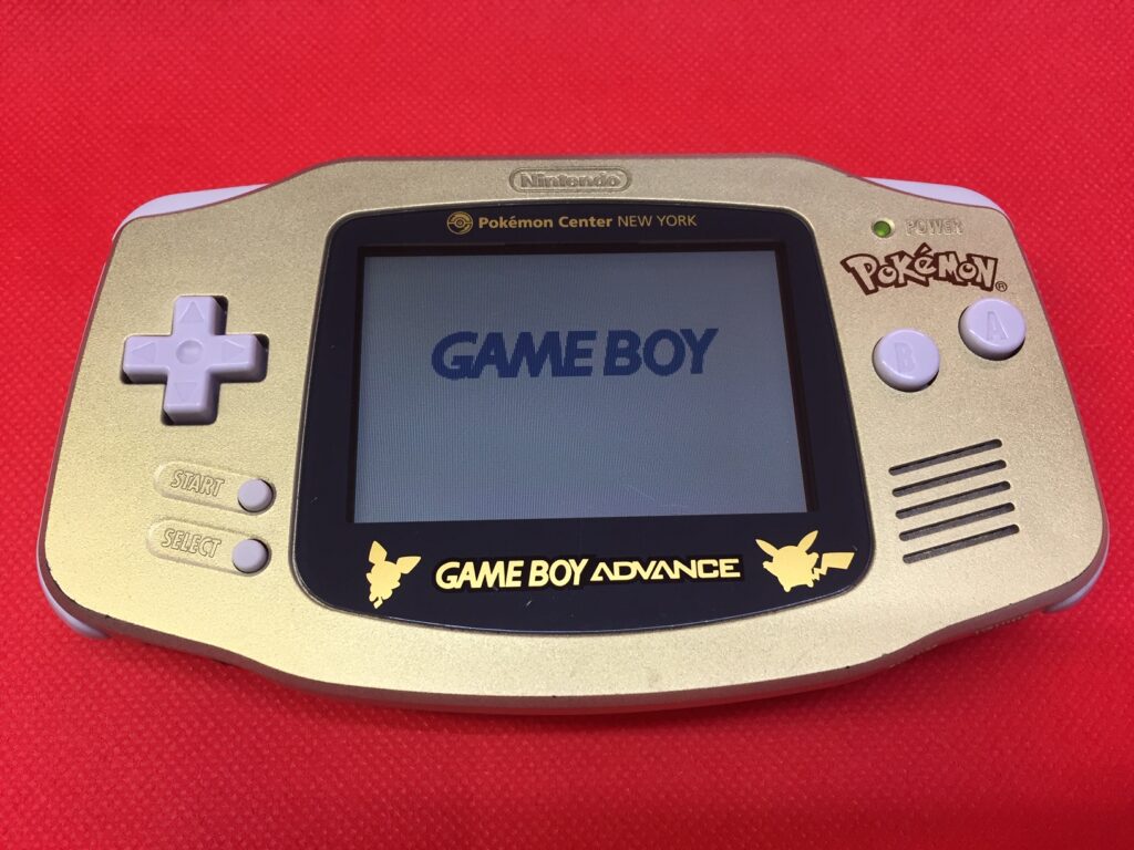 ゲームボーイアドバンス本体 ポケモンセンターニューヨークVer. 入荷