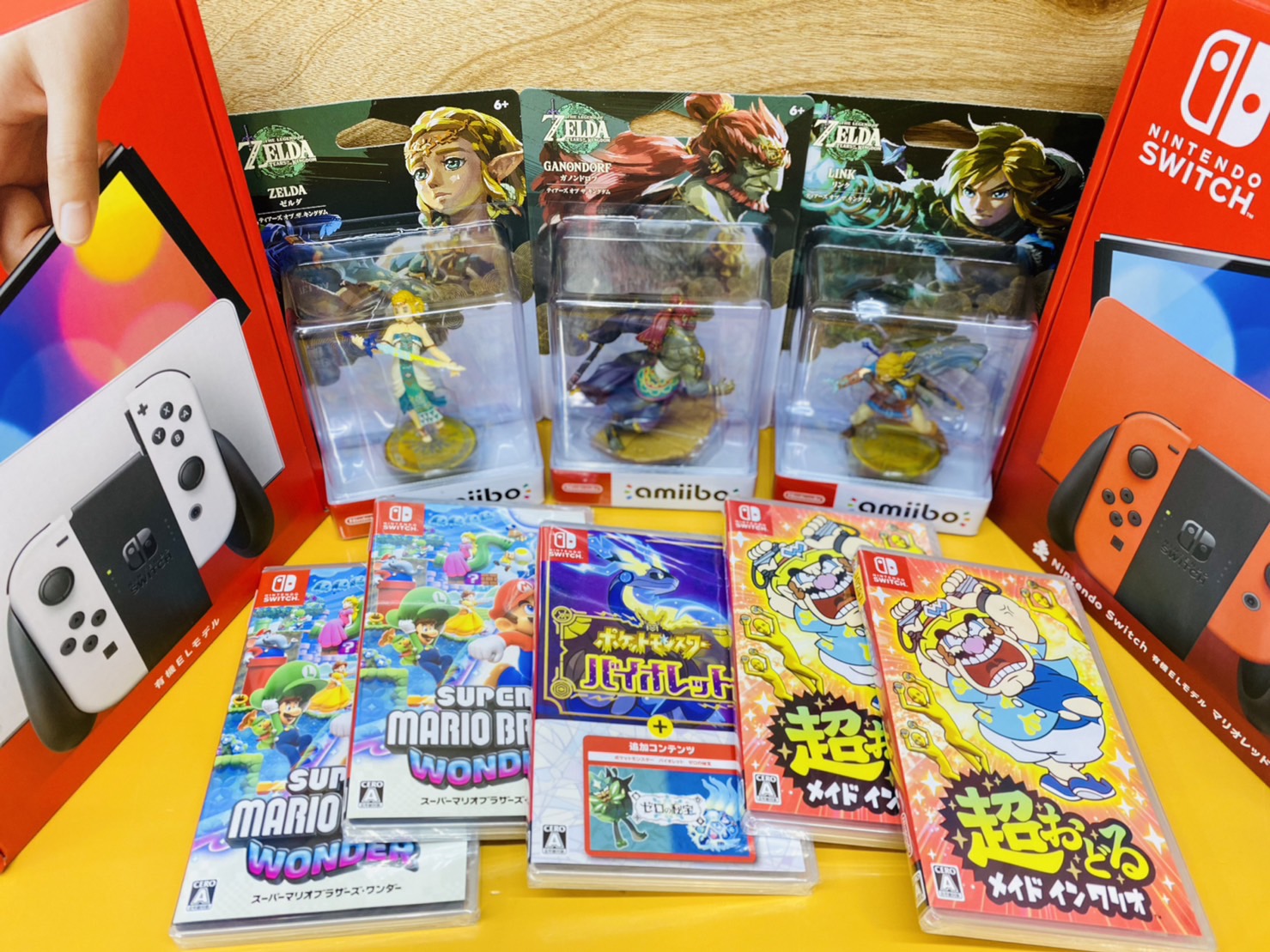 □ゲームコーナーより◇🌳Switchソフト&ゼルダの伝説amiibo入荷