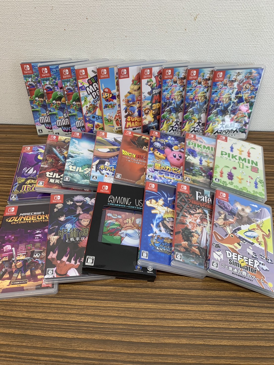 Switchソフト7本まとめ売り Switch ソフト 7本 Amazon.co.jp