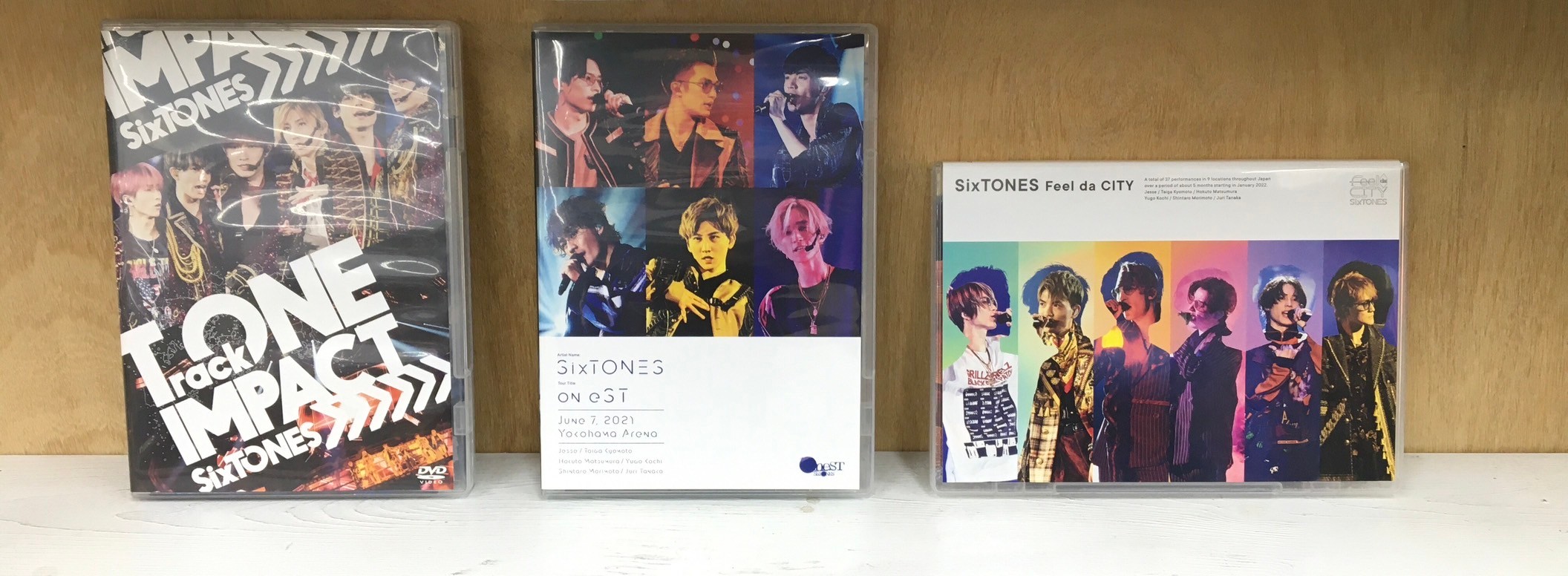 📀CD/DVDコーナーより📀 SixTONES の DVDを買取させて頂きました