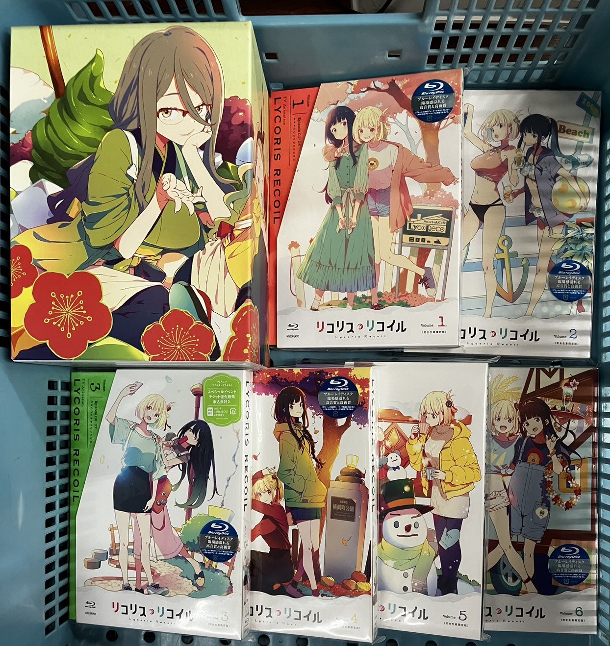□CD/DVD買取情報です！◇リコリス・リコイルBlu-rayのBOX付き全巻