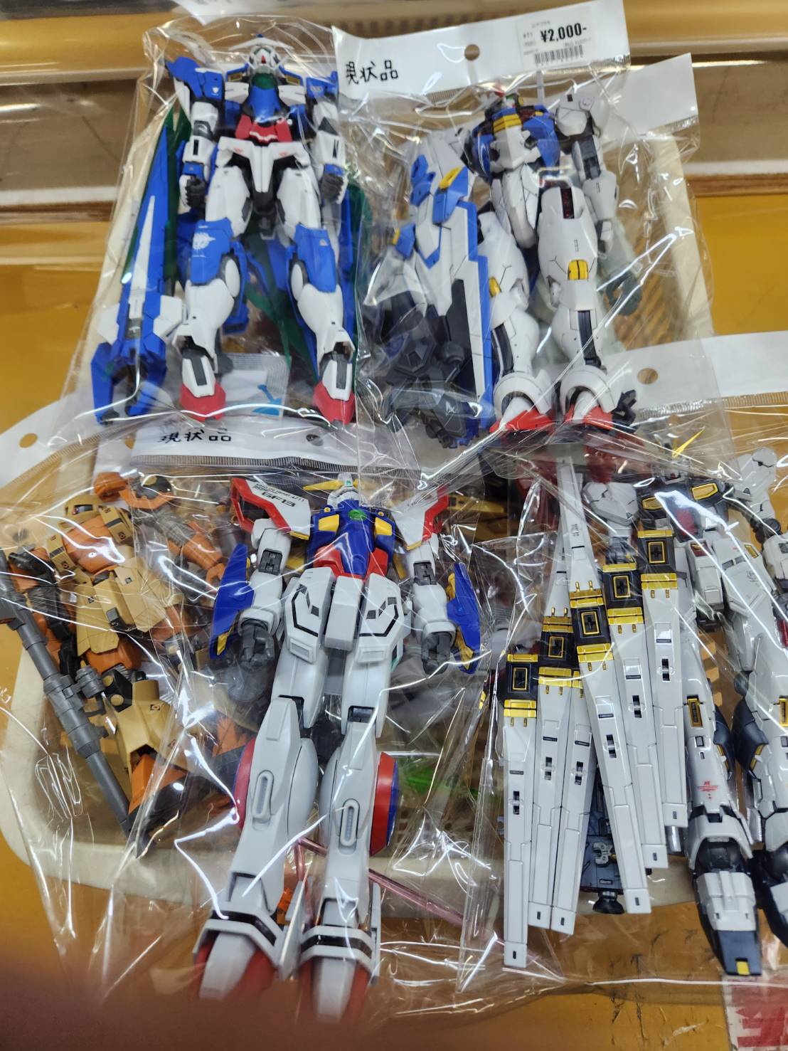 □おもちゃ買取情報です！◇組み立て済みガンプラ、多数買い取らせて