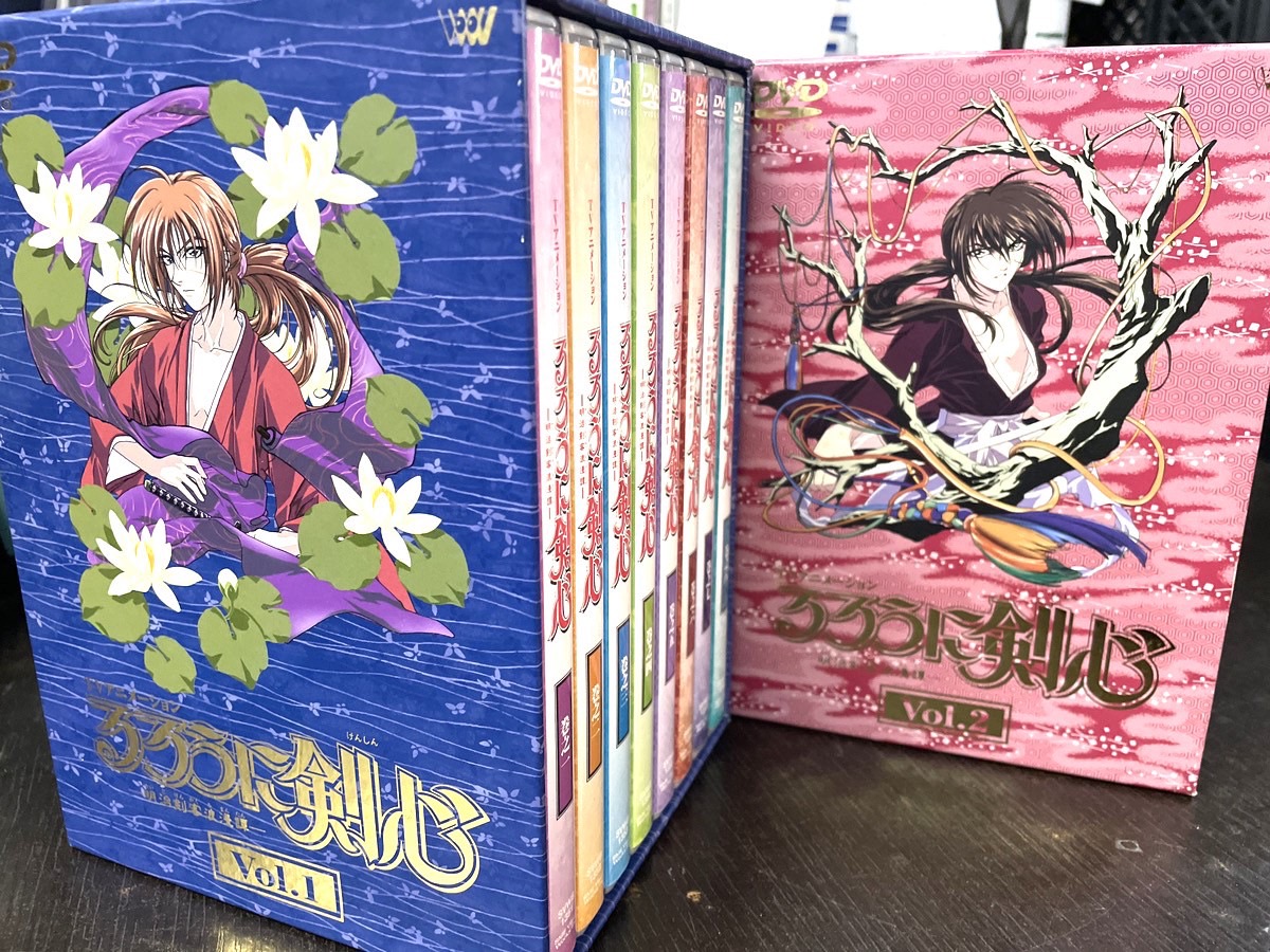 □TVアニメ「るろうに剣心」DVDセット買取させて頂きました！□ | 売る