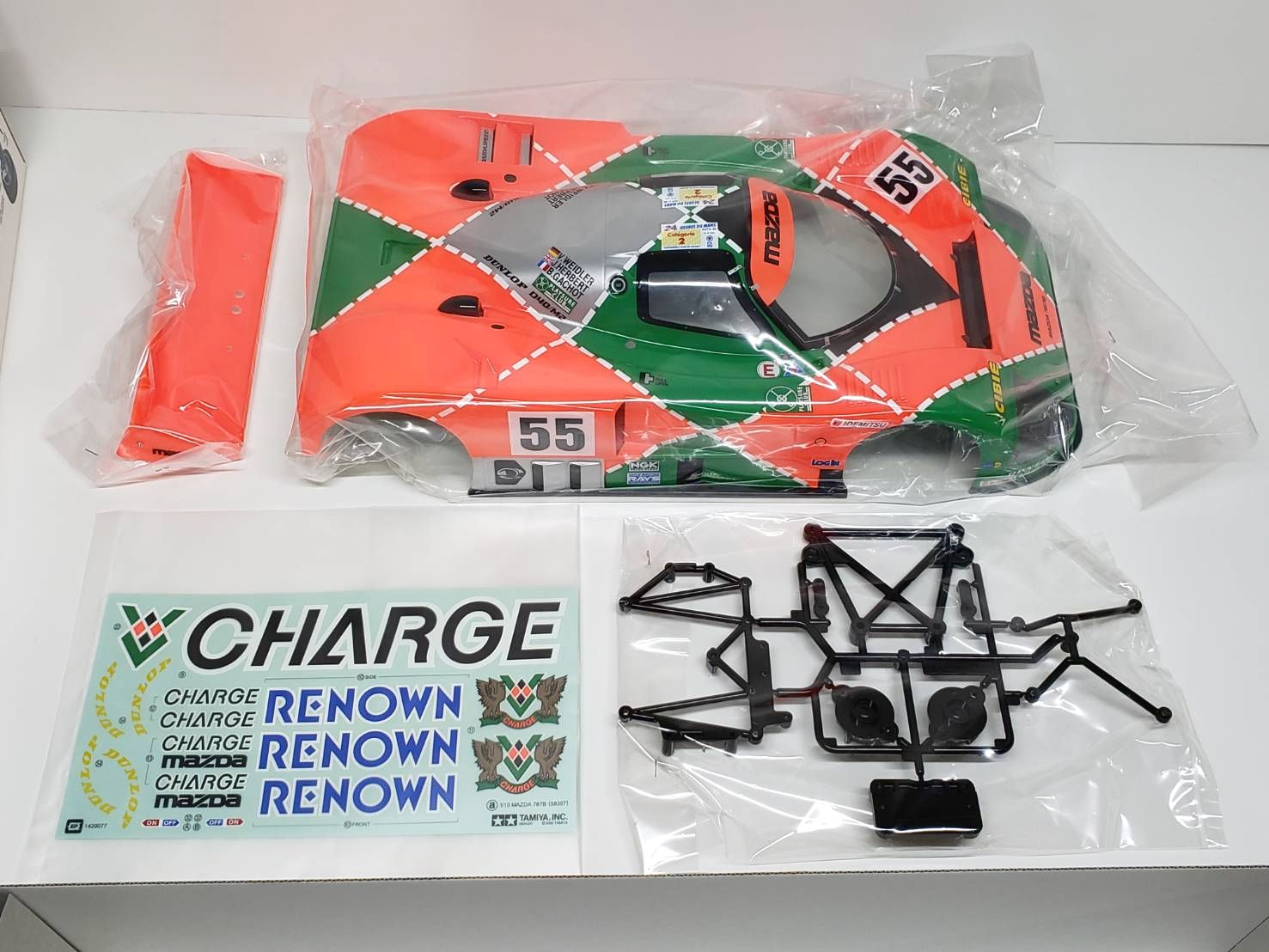 車 ラジコン RC 宅配買取 Mazda 787B 1/10、プラモデル 1/24 767B