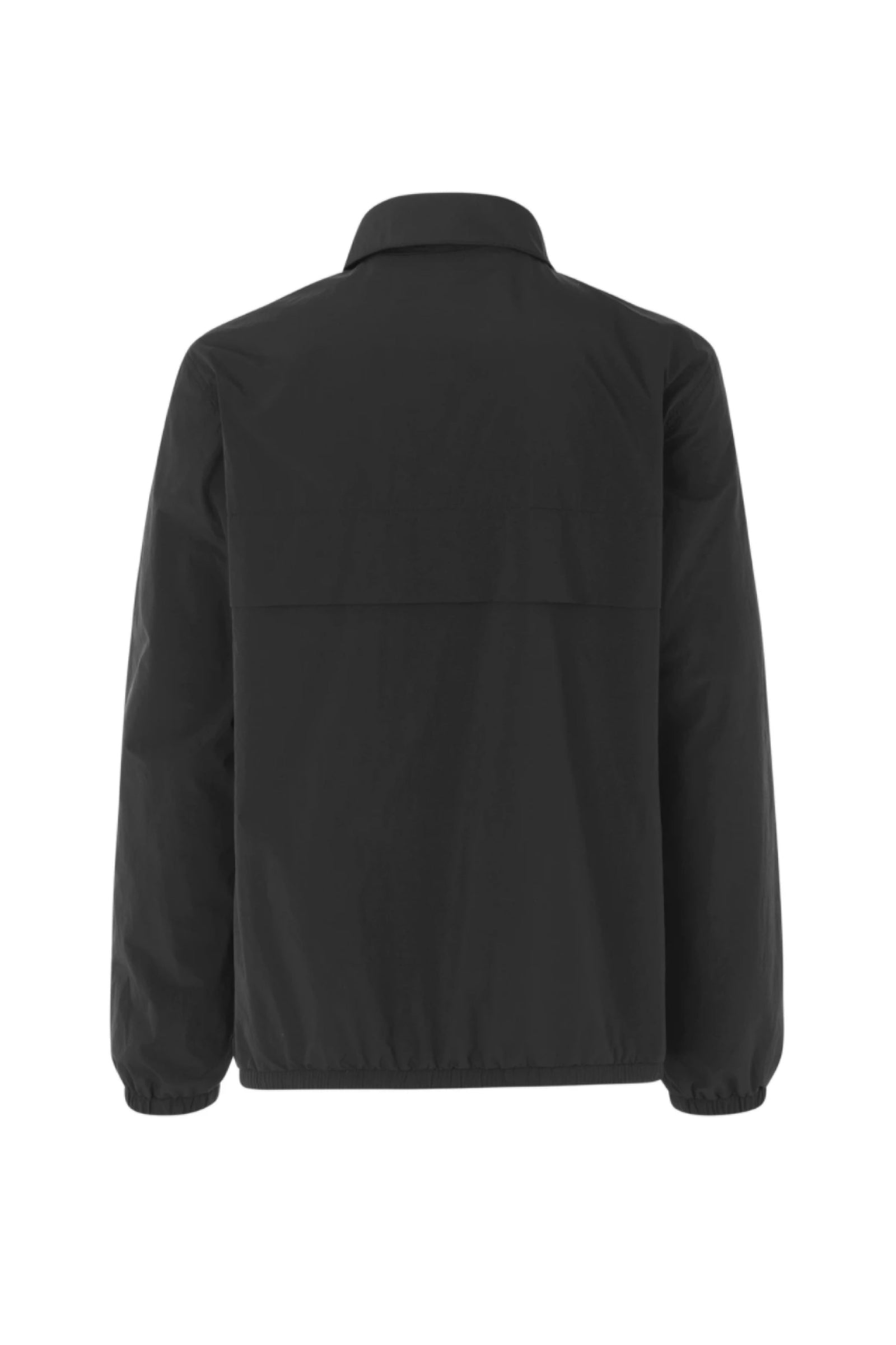 Black Nylon Coach jacket – MANIFESTO