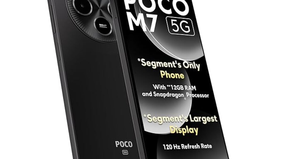 Poco M7 5G 8/128 GB Satin Black - Manik Mobile Shopee