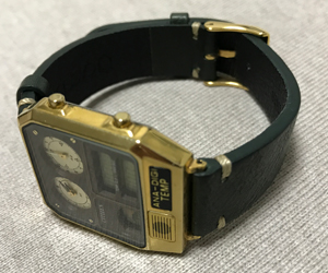 GRENOBLE(グルノーブル)とシチズン アナデジテンプを組み合わせた