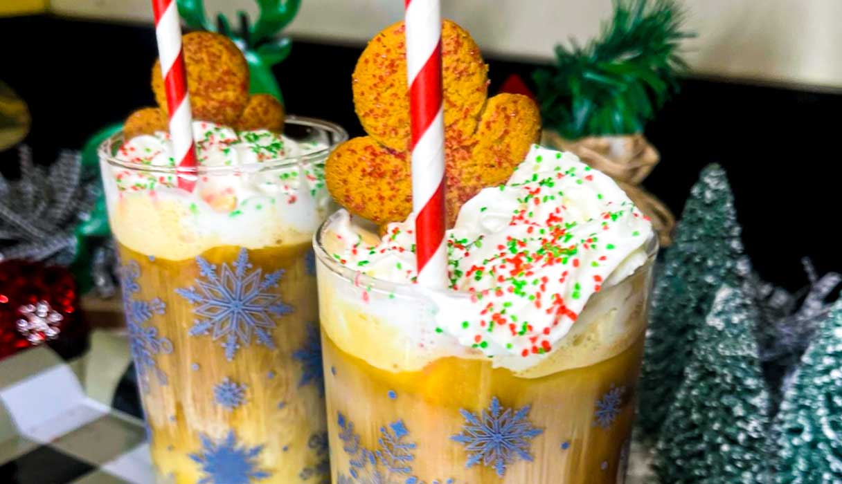 Maola Iced Eggnog Latte - Maola Milk