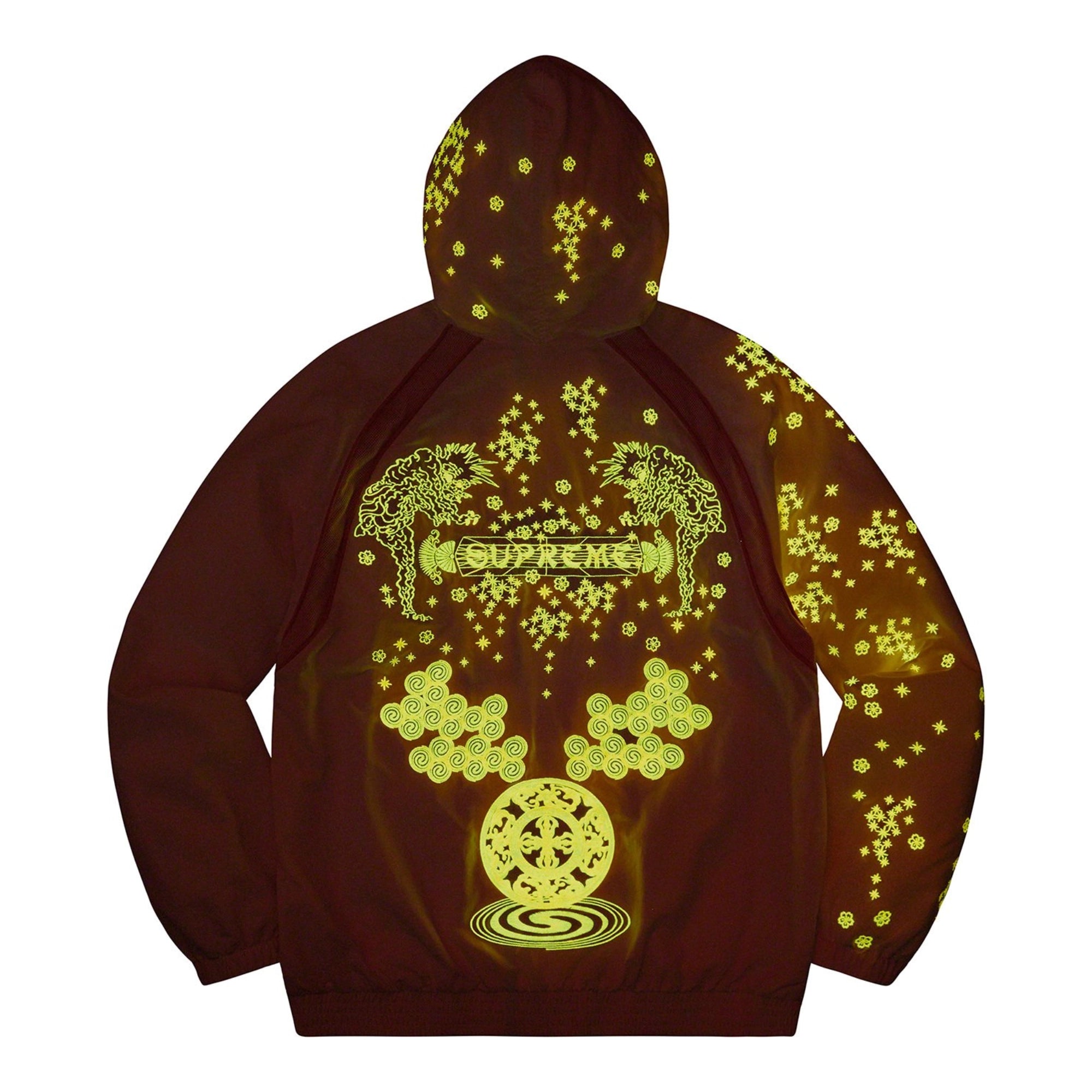 Supreme AOI Glow-in-the-Dark Track Jacket White