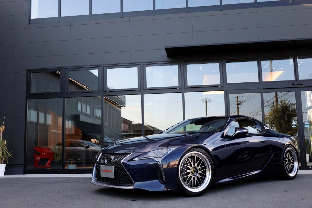 LEXUS LC500 Sパッケージ ＆ BBS LM 21AW＋MICHELIN PS S5＋ナガホリ