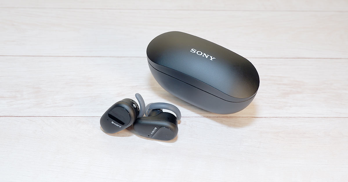 SONY WF-SP800N レビュー】ノイキャンと防水機能でスポーツ向き完全