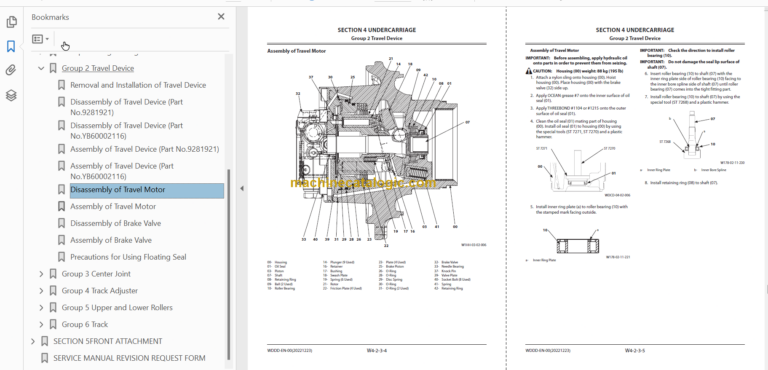 ちえページ Hitachi ZX170W-5B Wheeled Excavator Full Parts Catalog