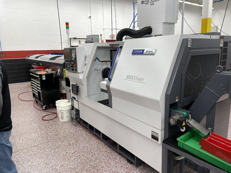 Miyano BNX-51MSY Multi-Axis Turning Center with Dual Spindles