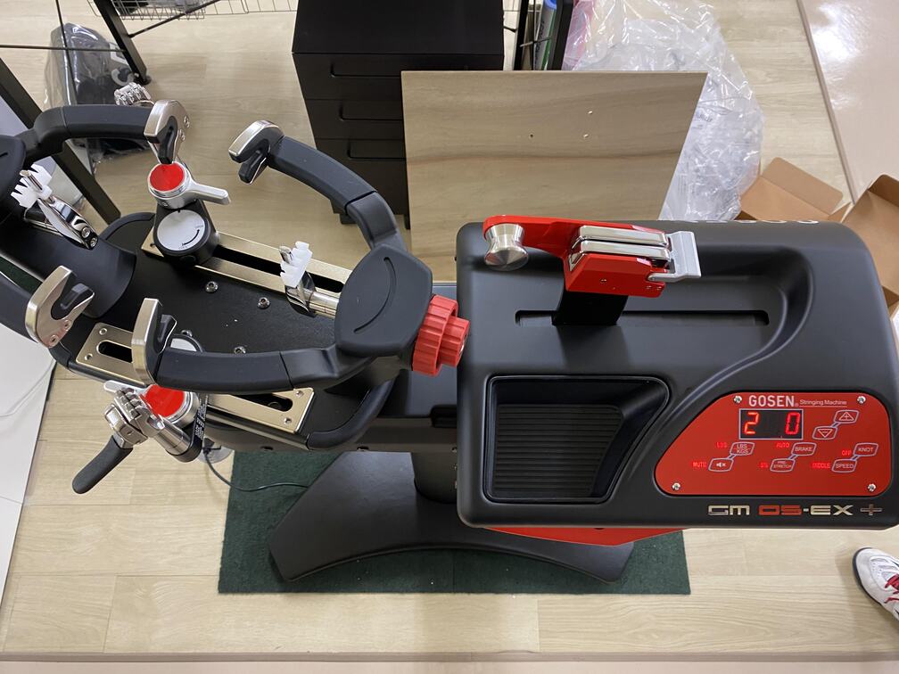 使用感レビュー】ガット張り機、GOSENストリングマシンオフィシャル
